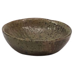 Vintage pyrity sandstone bowl by Elisabeth Joulia