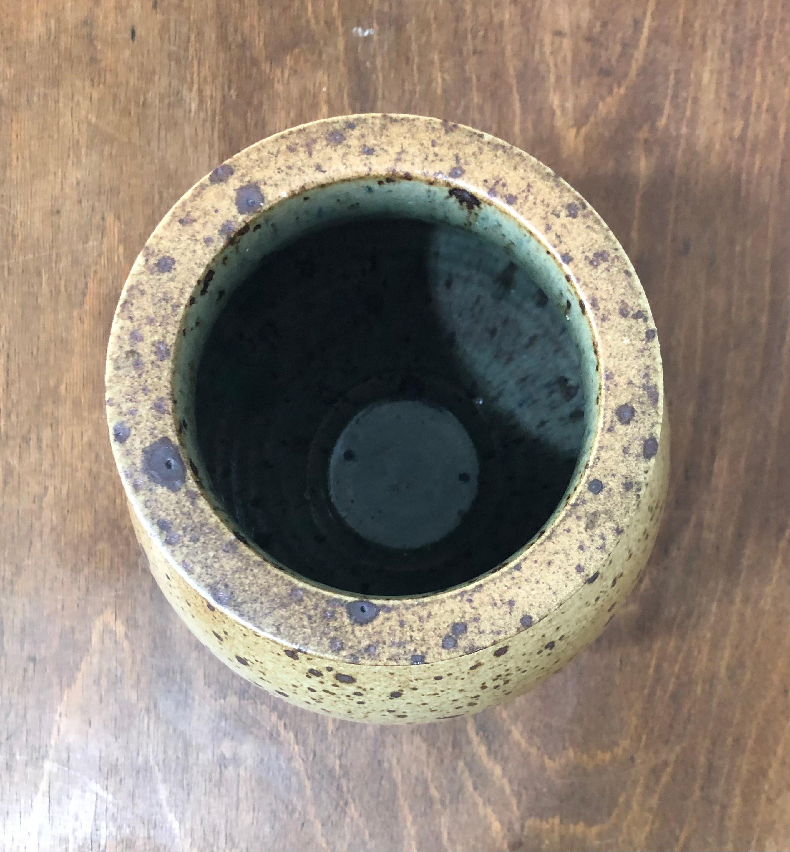 vaso in gres pyrity di Robert Deblander in vendita 1