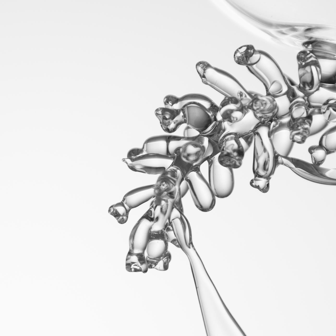 Pyrola Secunda Weinglas (Glas) im Angebot