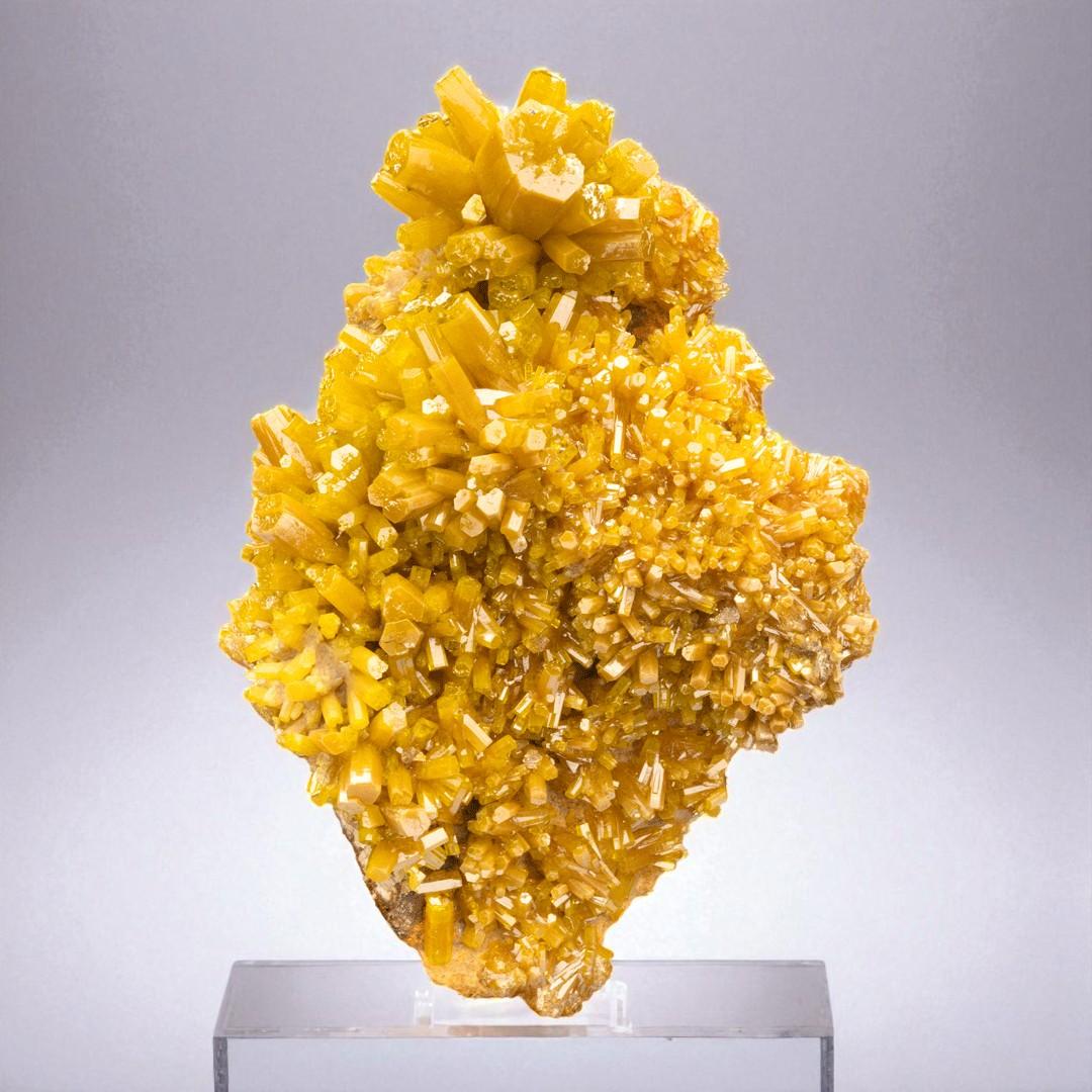 Contemporary Pyromorphite From Bunker Hill Mine, Idaho For Sale