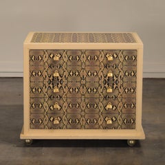 Python Chest of Drawers Custom Made for Judith Leiber Store, NYC c.1990