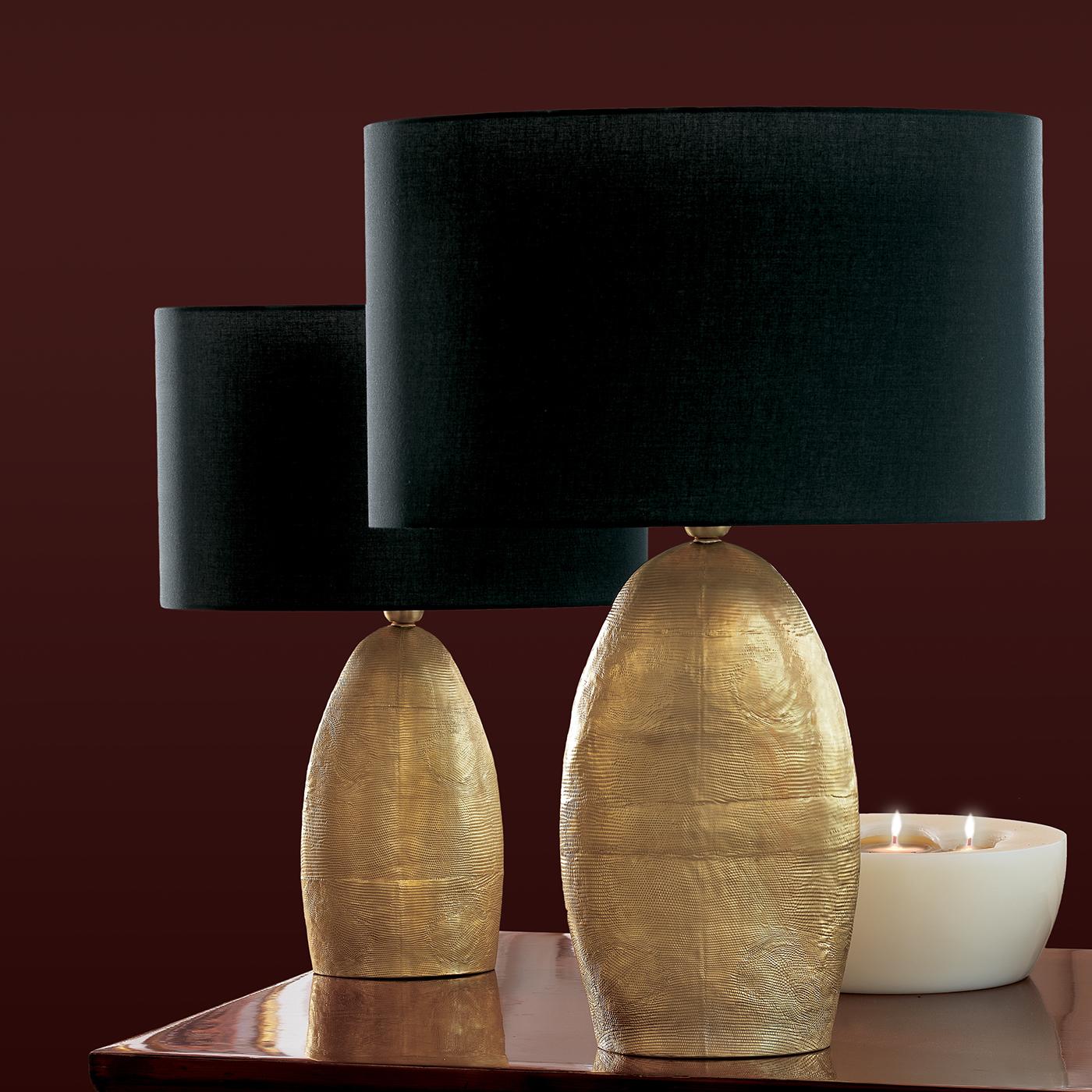 Modern Python Large Table Lamp