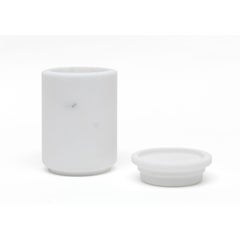 Pyxis, Large Pot, White by Ivan Colominas