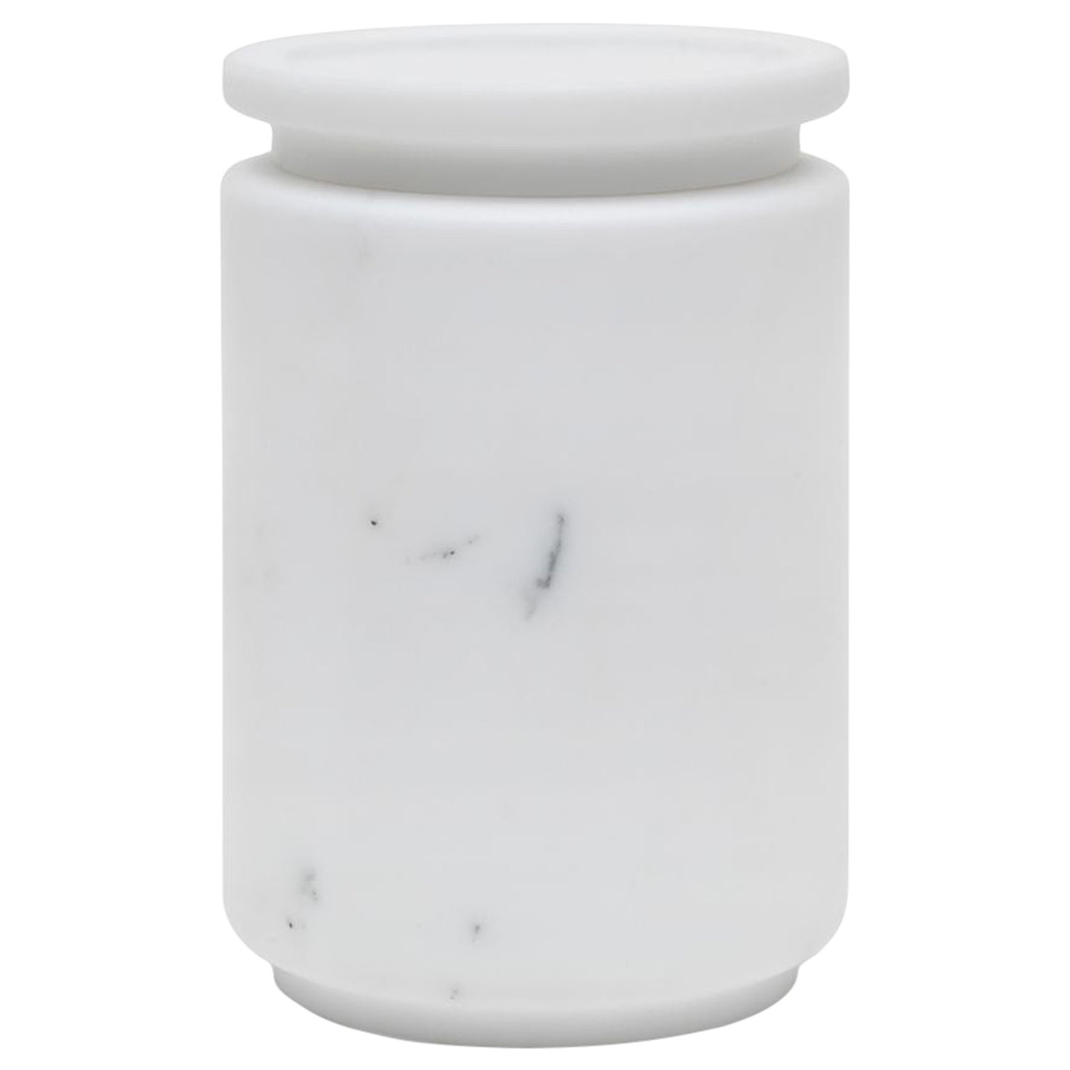 Pyxis, Large Pot, White by Ivan Colominas For Sale