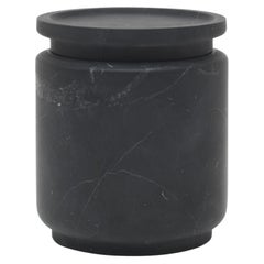 Pyxis, Medium Pot, Black by Ivan Colominas