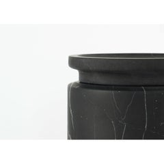 Pyxis, Small Pot, Black by Ivan Colominas