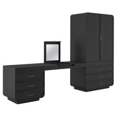 Q Armoire and Vanity Table