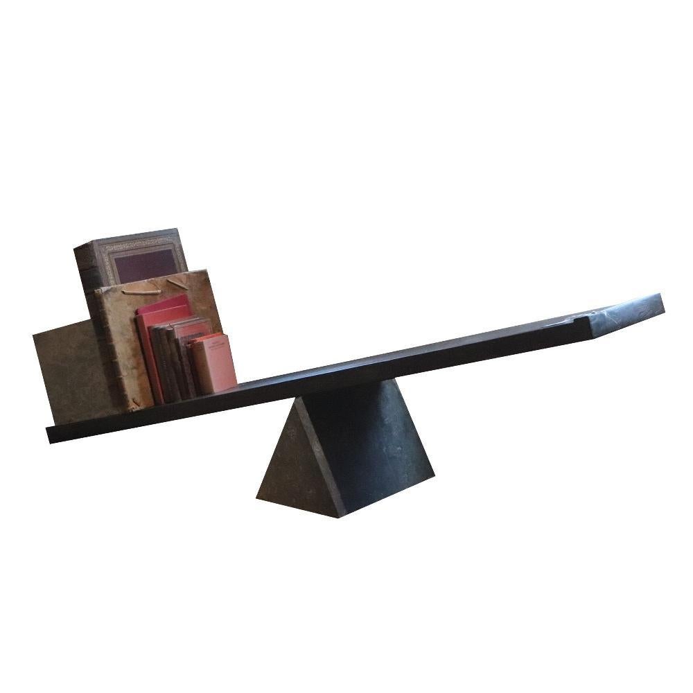Designed by Maximilian Eicke for Max ID NY, this highly sculptural design will be an eye-catching addition to your décor both for its sheer size and the craftsmanship. Eicke's work has been featured in Vogue, Architectural Digest, Vanity Fair, Town