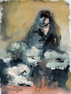 The Passionate Mother, Painting, Oil on Paper