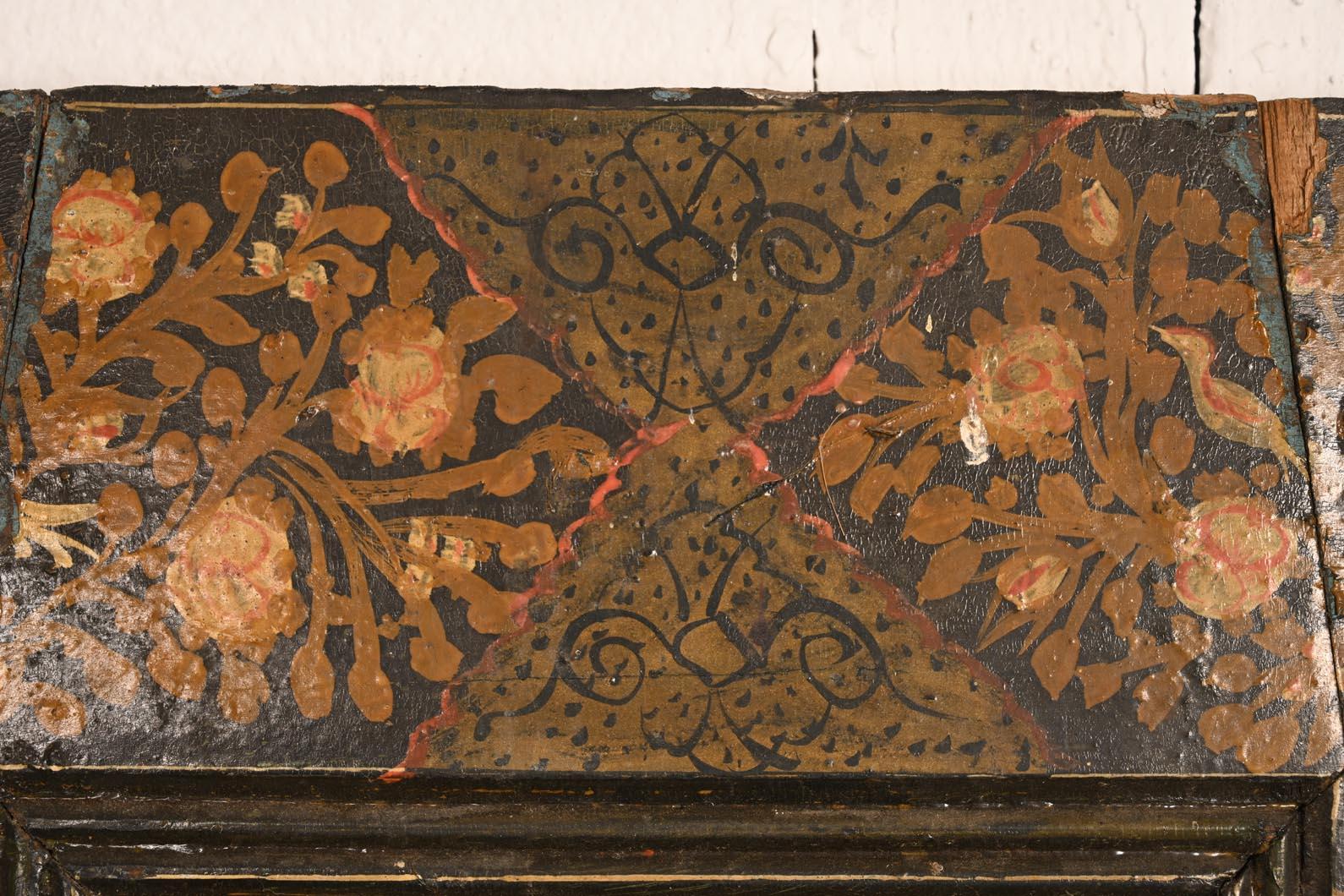 Qajar Art, Türenset mit wichtigen Szenen des persischen Lebens verziert im Angebot 3