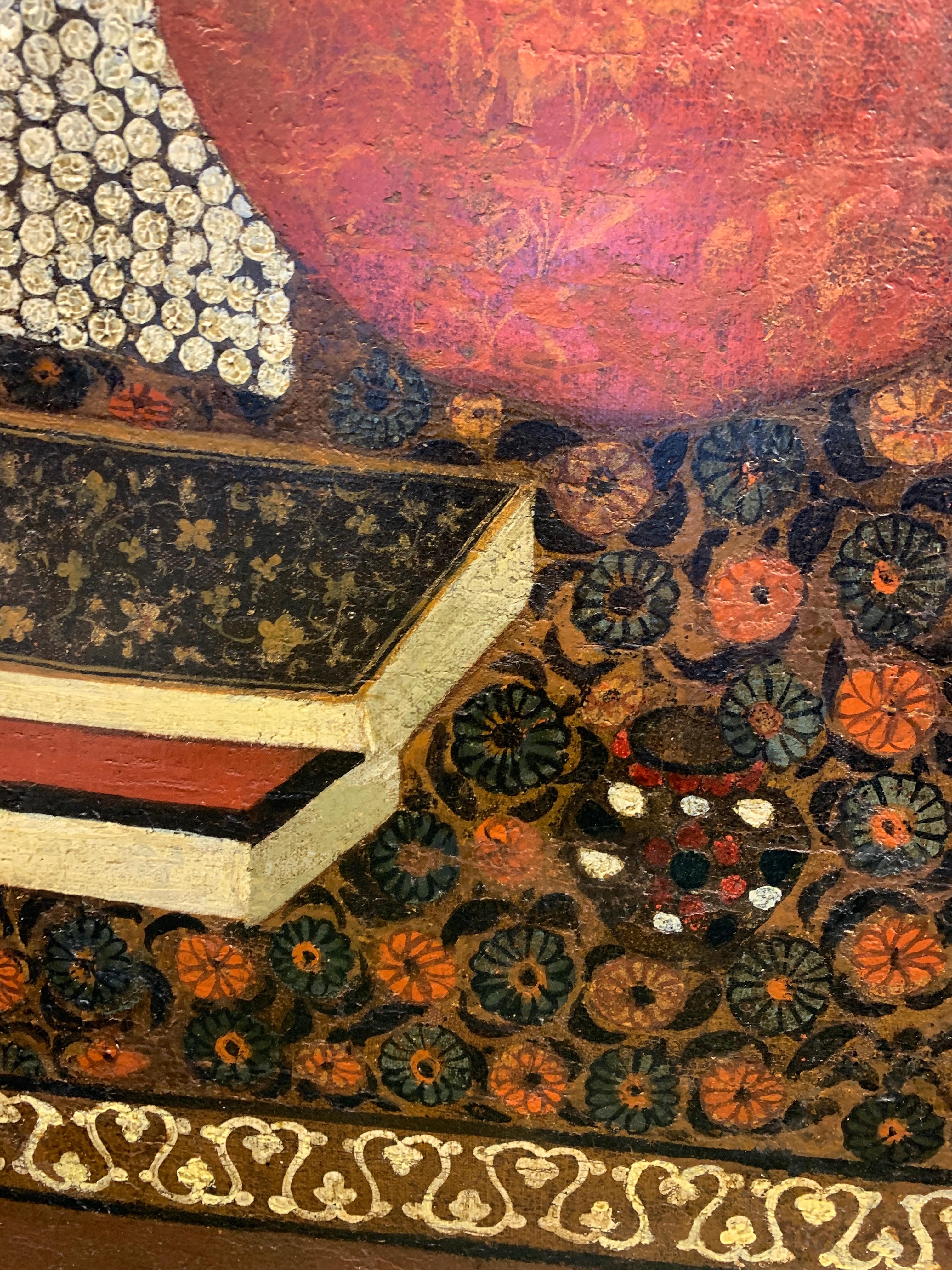 qajar painting for sale