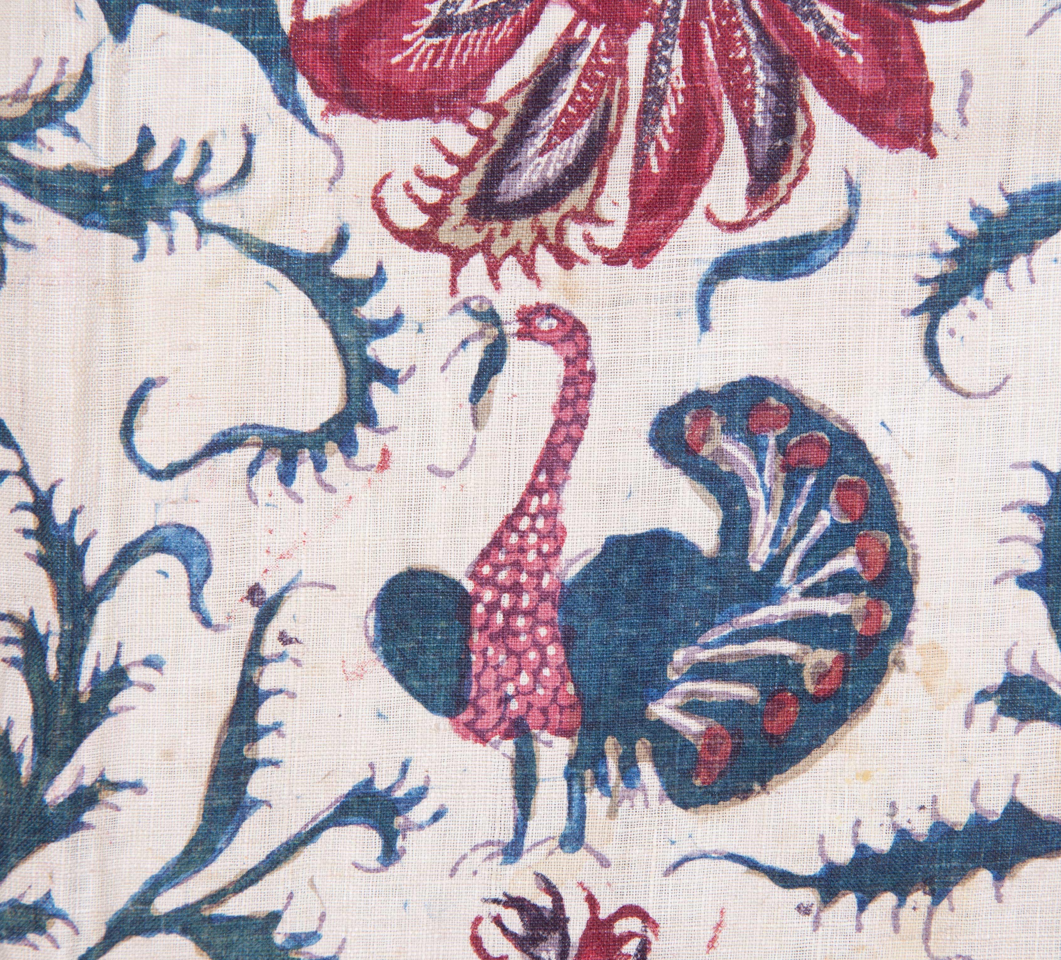 Kalamkari Qalamkar Panel from India, Mid-19th Century