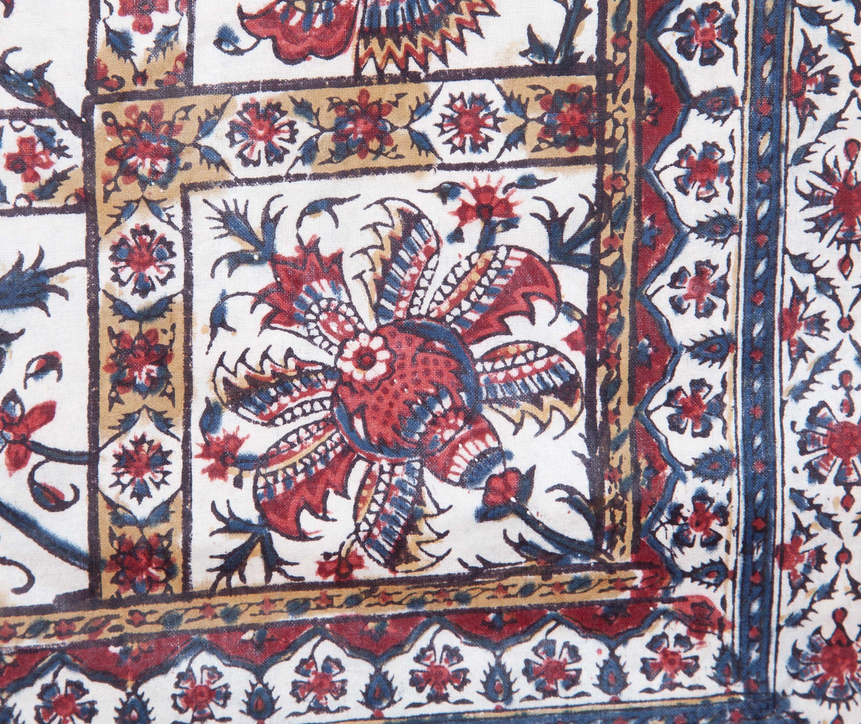 Kalamkari Qalamkar Panel from India, Mid-19th Century