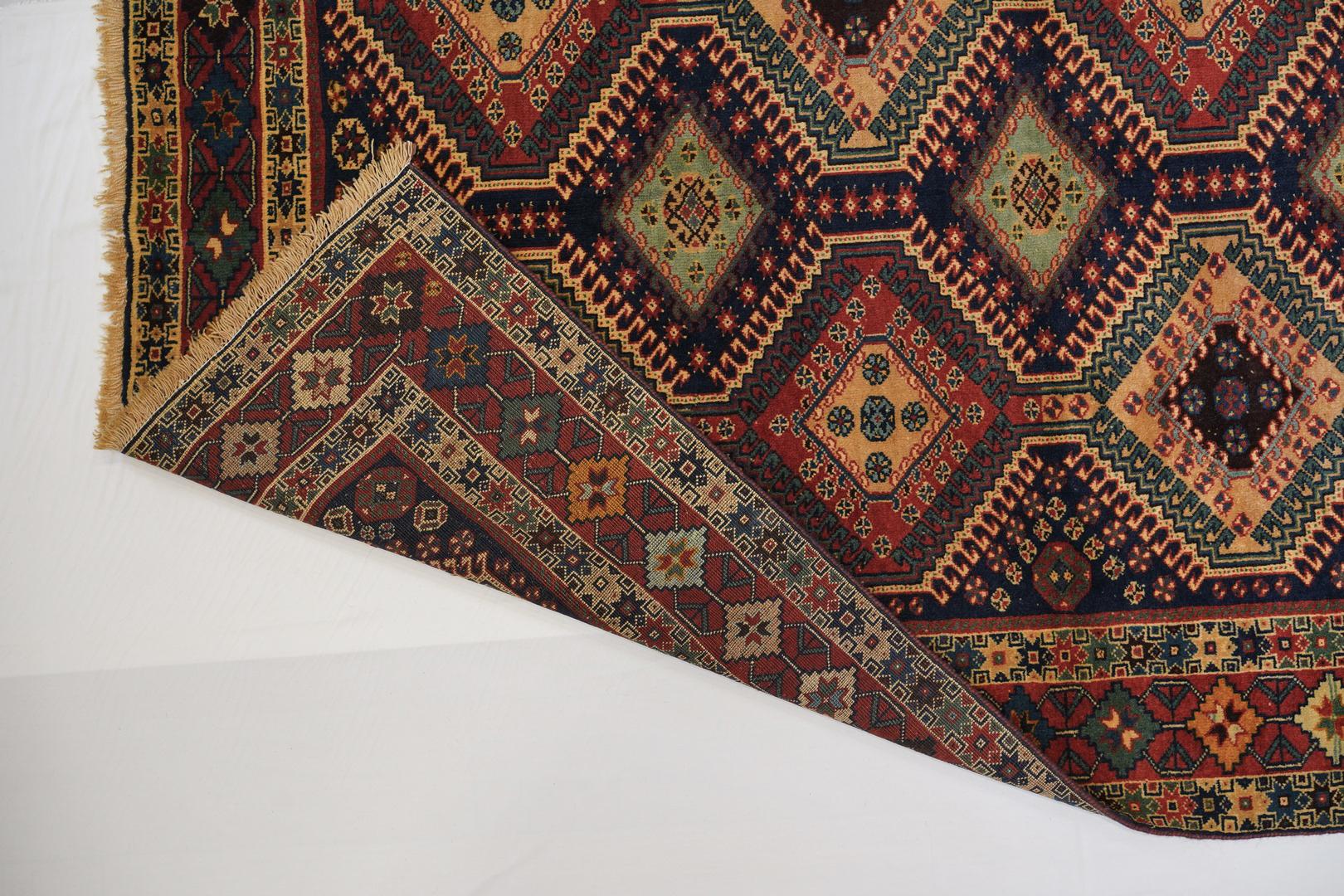 Qashgai Vintage Semi Antike Stammeskunst  Modern traditionell im Zustand „Hervorragend“ im Angebot in WYNNUM, QLD