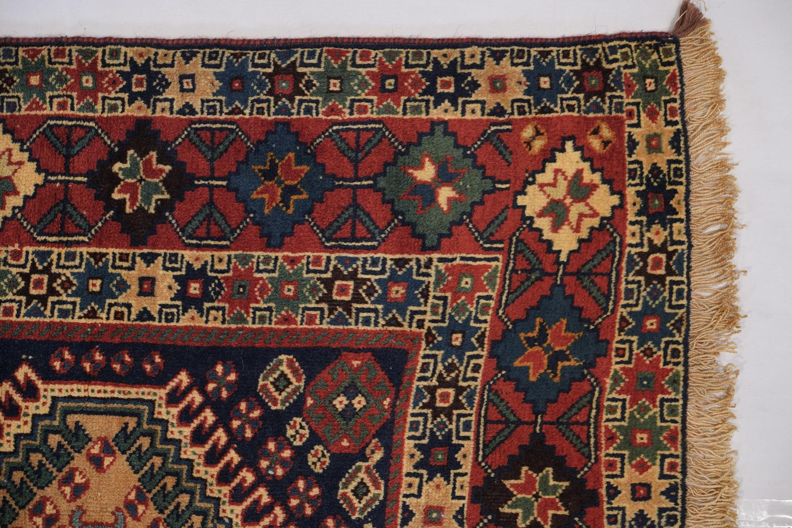 Qashgai Vintage Semi Antike Stammeskunst  Modern traditionell (20. Jahrhundert) im Angebot