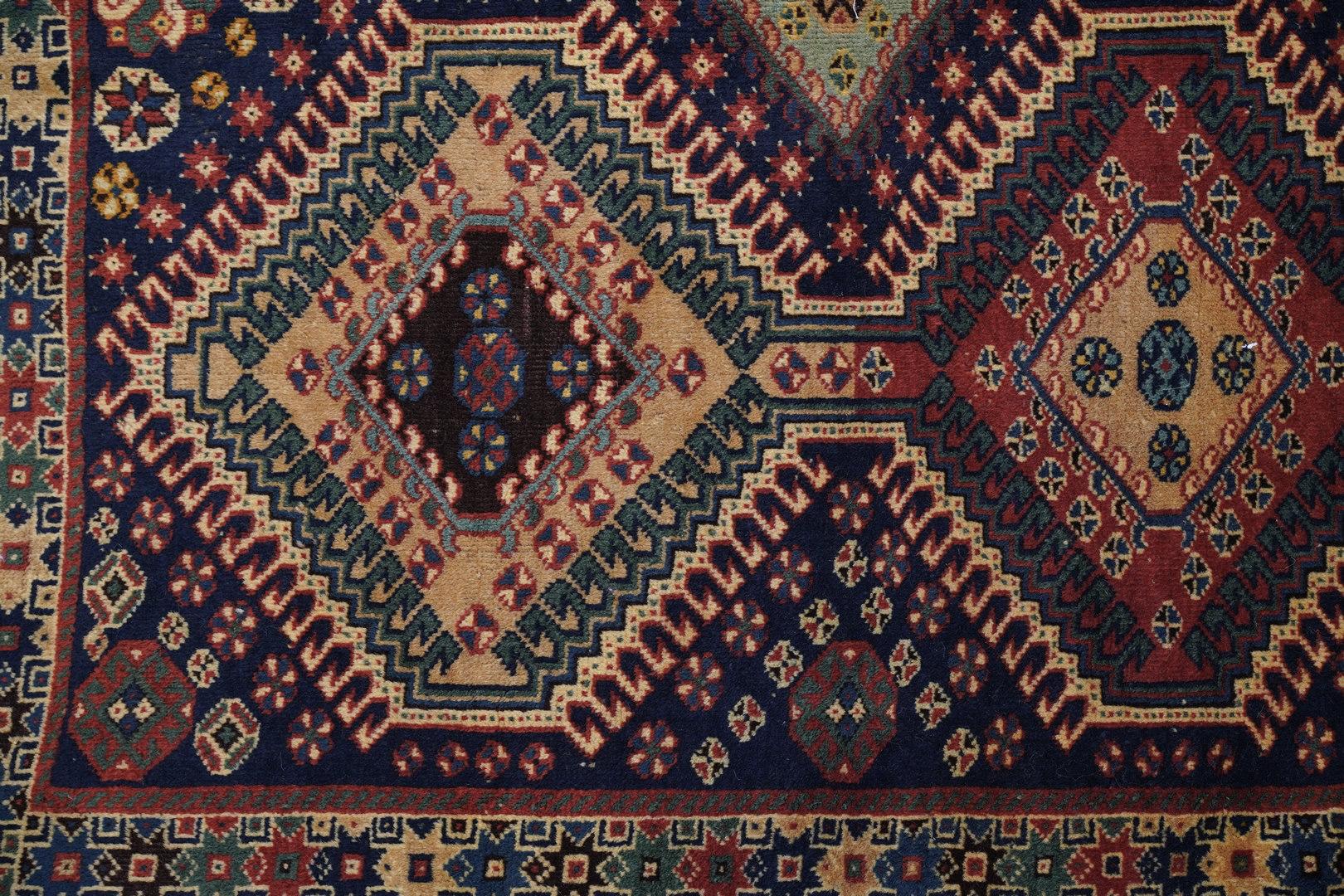 Qashgai Vintage Semi Antike Stammeskunst  Modern traditionell im Angebot 1