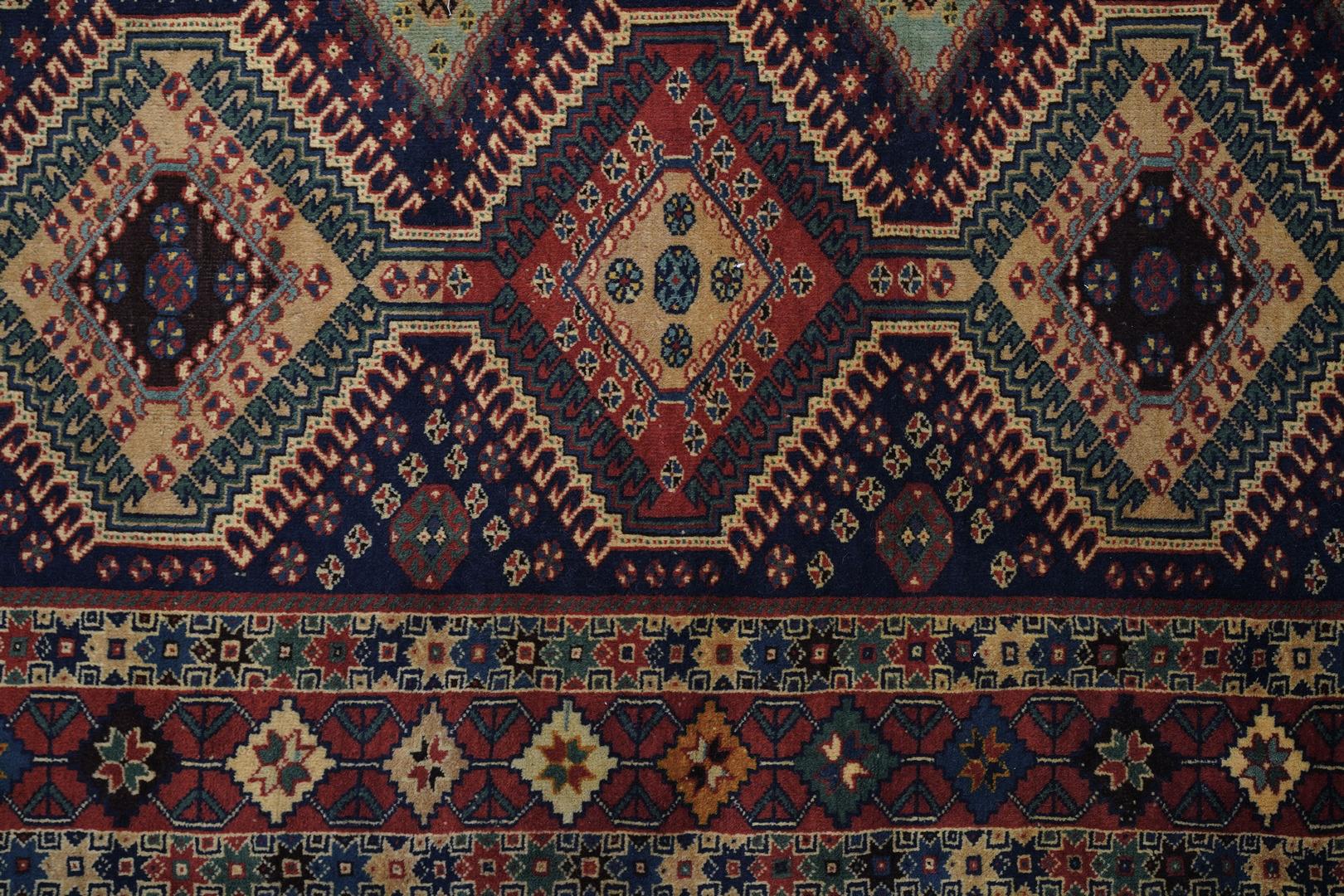 Qashgai Vintage Semi Antike Stammeskunst  Modern traditionell im Angebot 4
