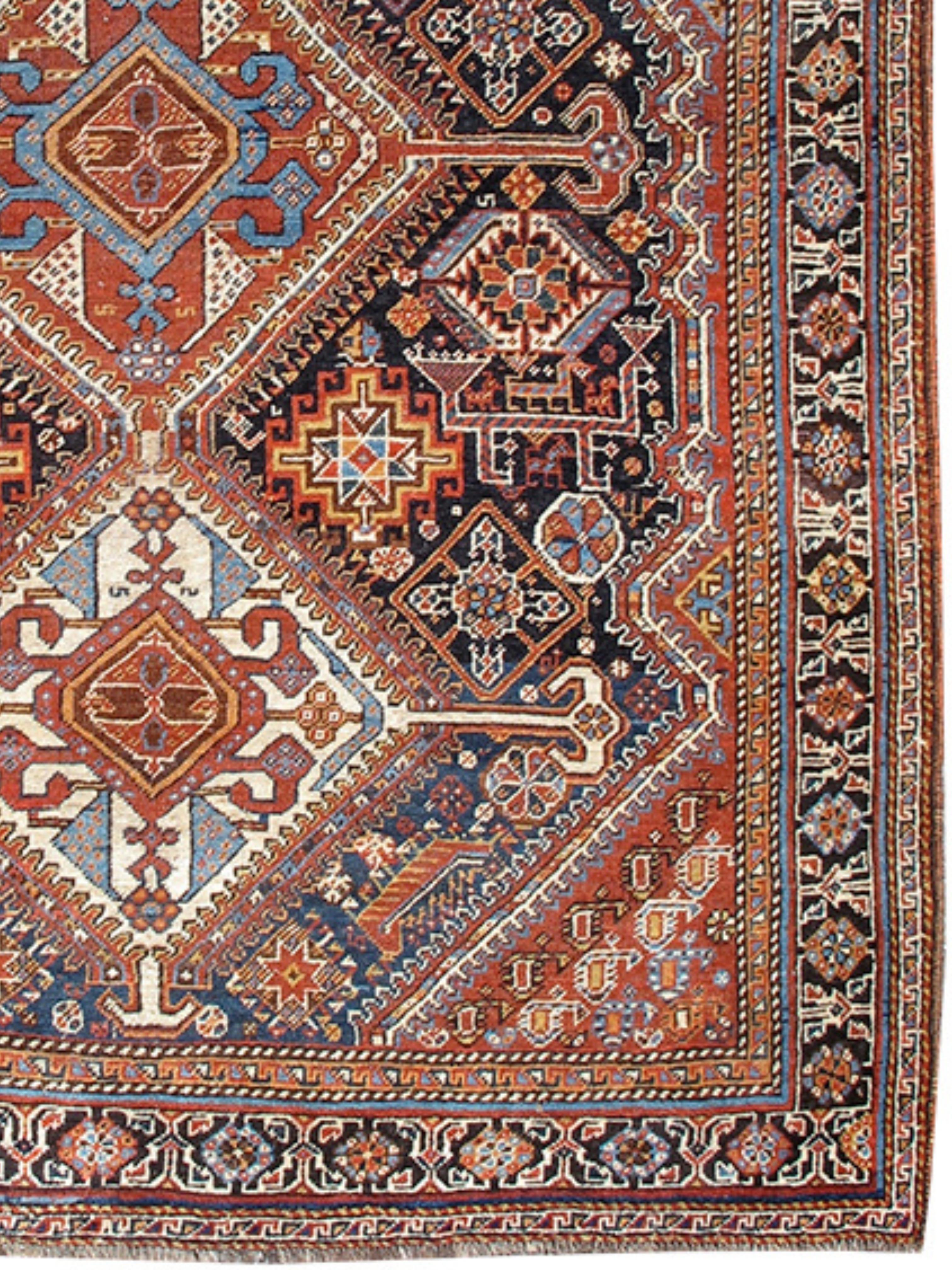 Qashqai-Teppich, frühes 20. Jahrhundert (Persisch) im Angebot