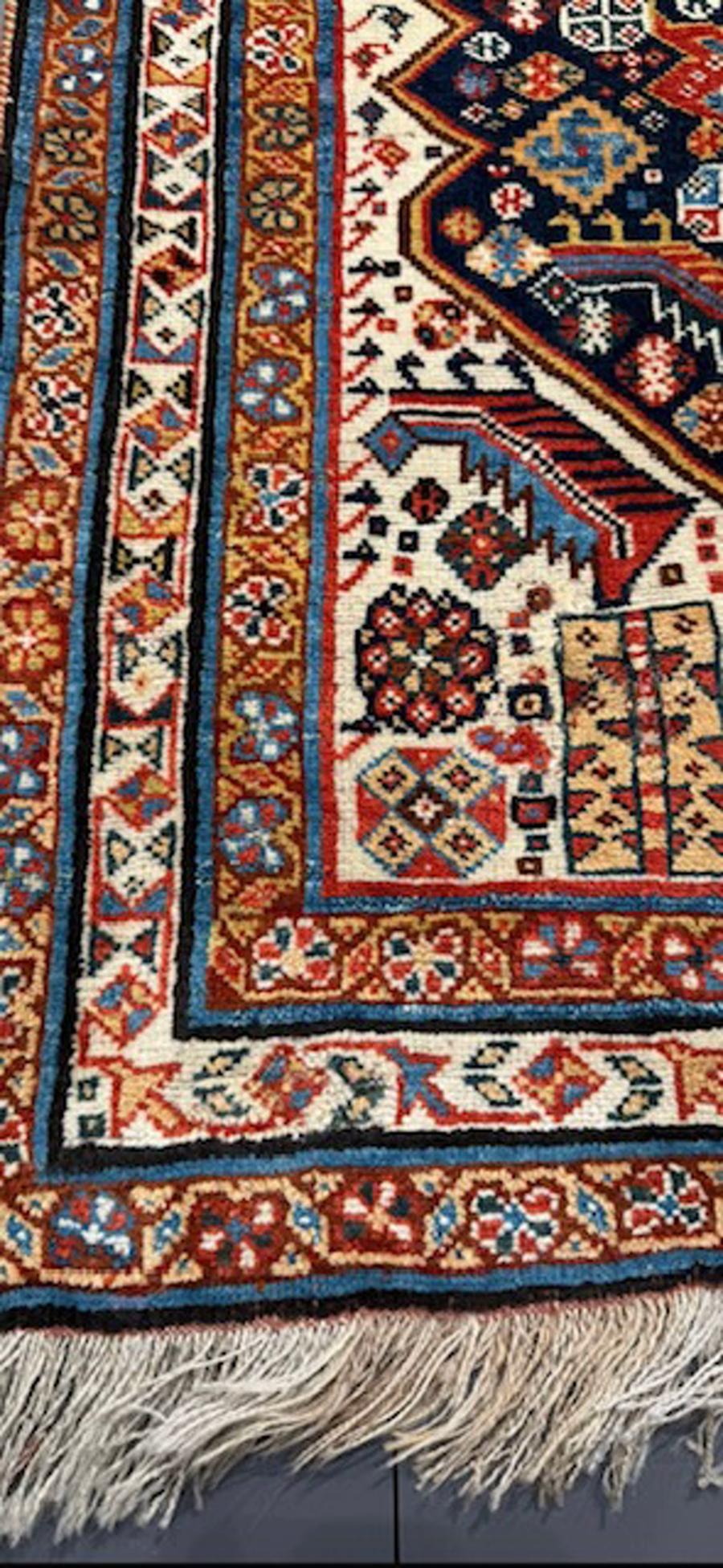 Persian Qashqai rug For Sale