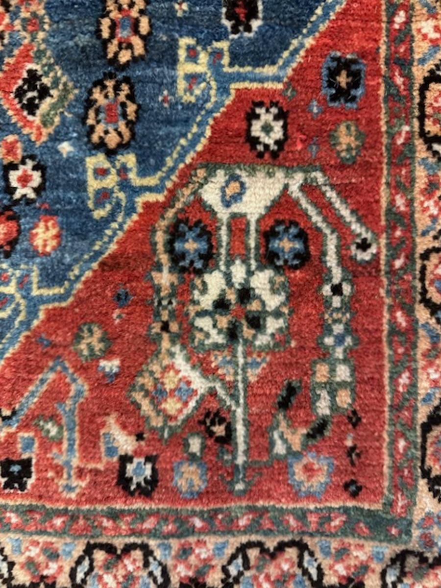 Hand-Woven Qashqai rug For Sale