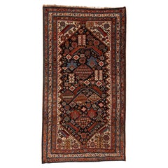 Antique Qashqai rug