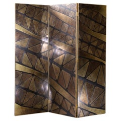 Paravento QE2 - Ottone patinato