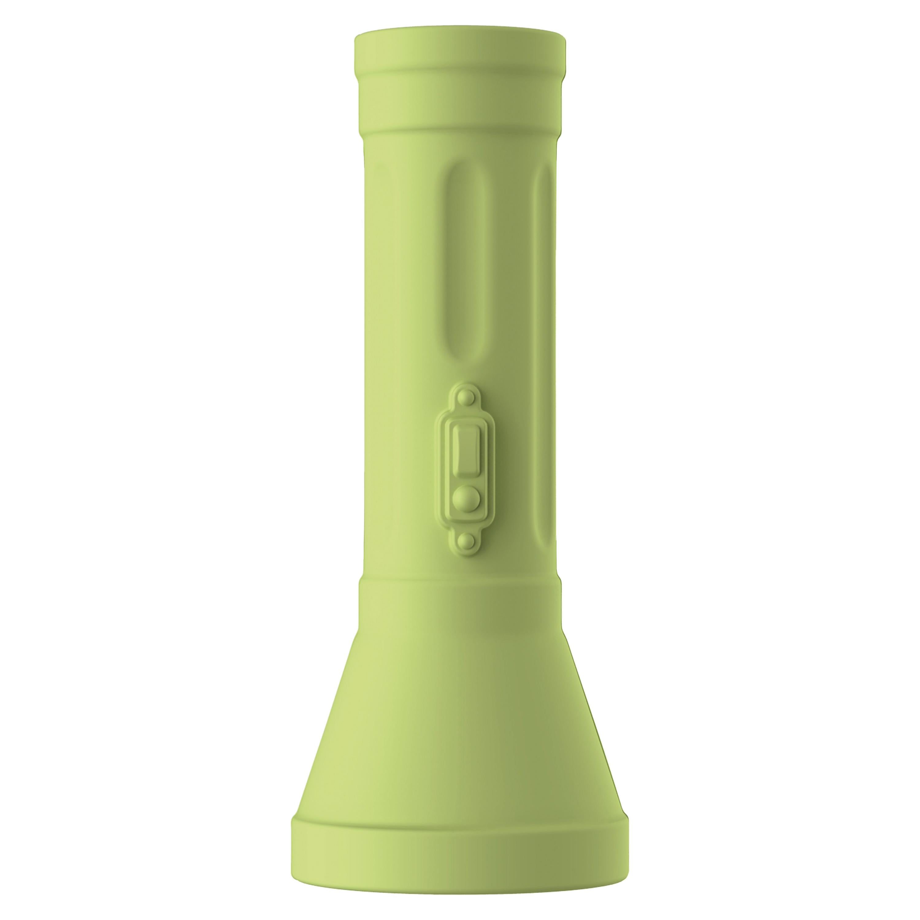 Green Flashlight Mini USB rechargable external battery in pastel green by Studio Job