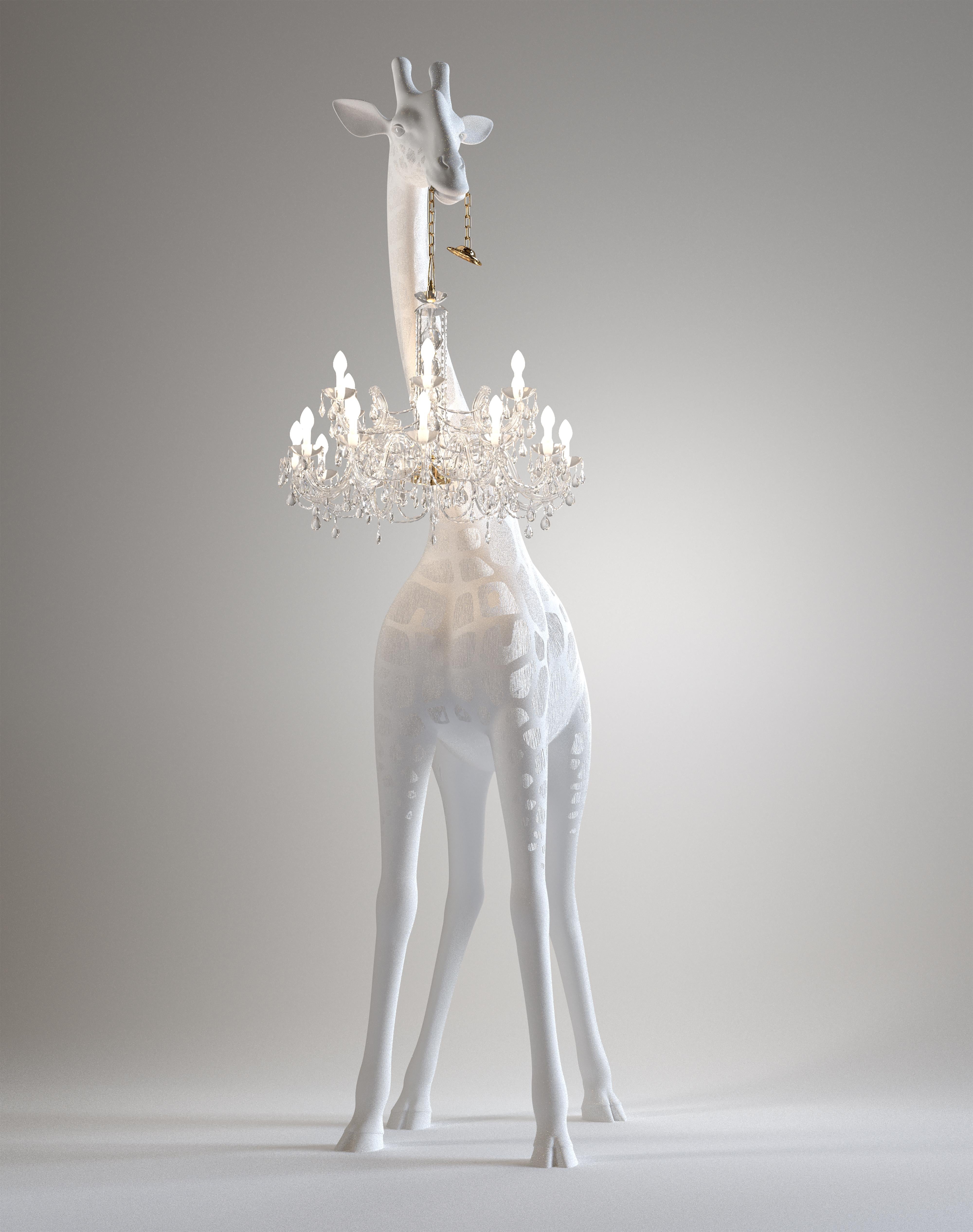 giraffe chandelier lamp