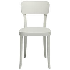 Modern Lightweight Plastic Black or White Dining Side Chair Set of 2