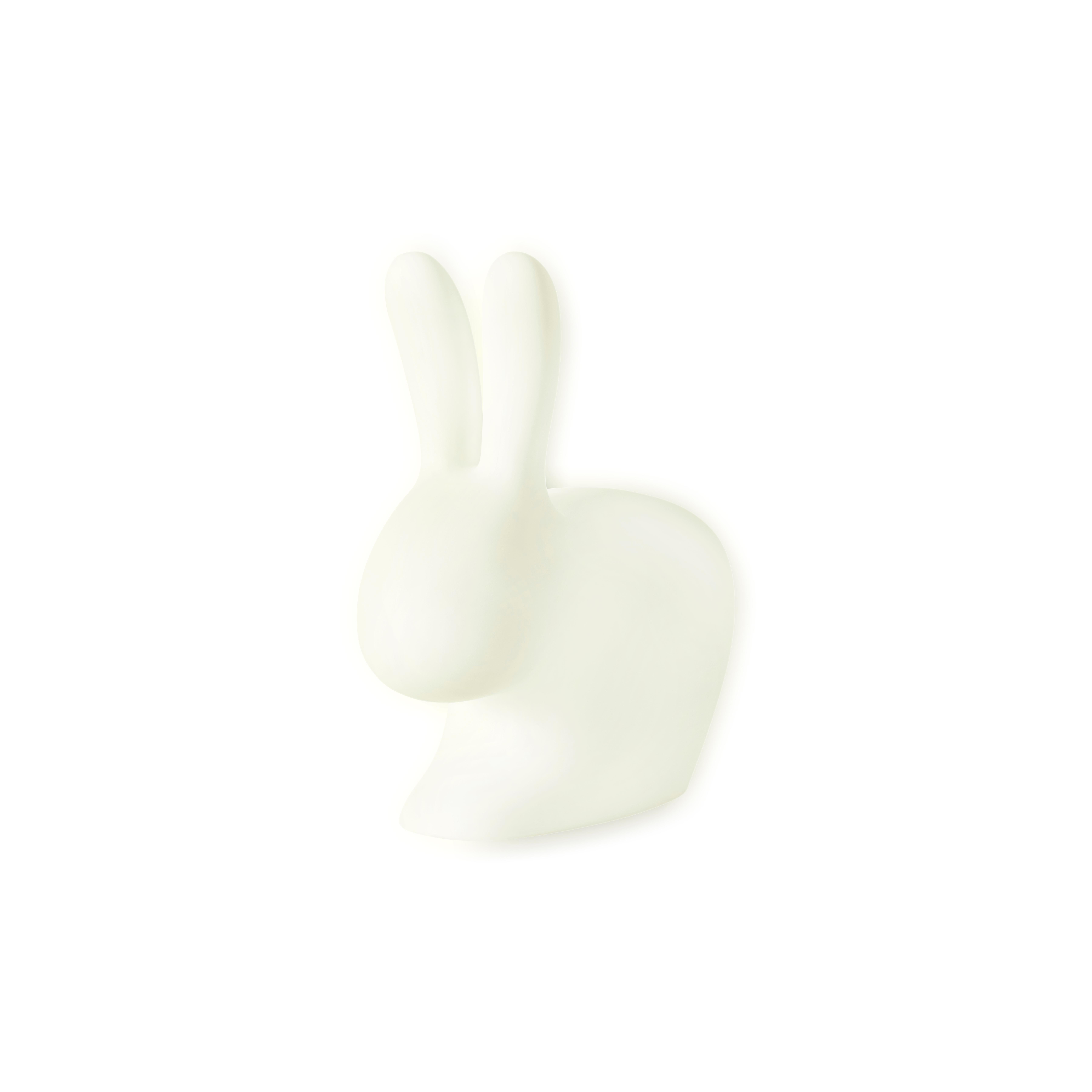 Moderne Petite lampe décorative en lapin blanc par Stefano Giovannoni en vente