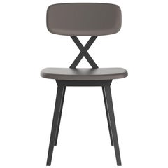 Modern Lightweight Mustard Upholstered Dining Side Chair Set of 2