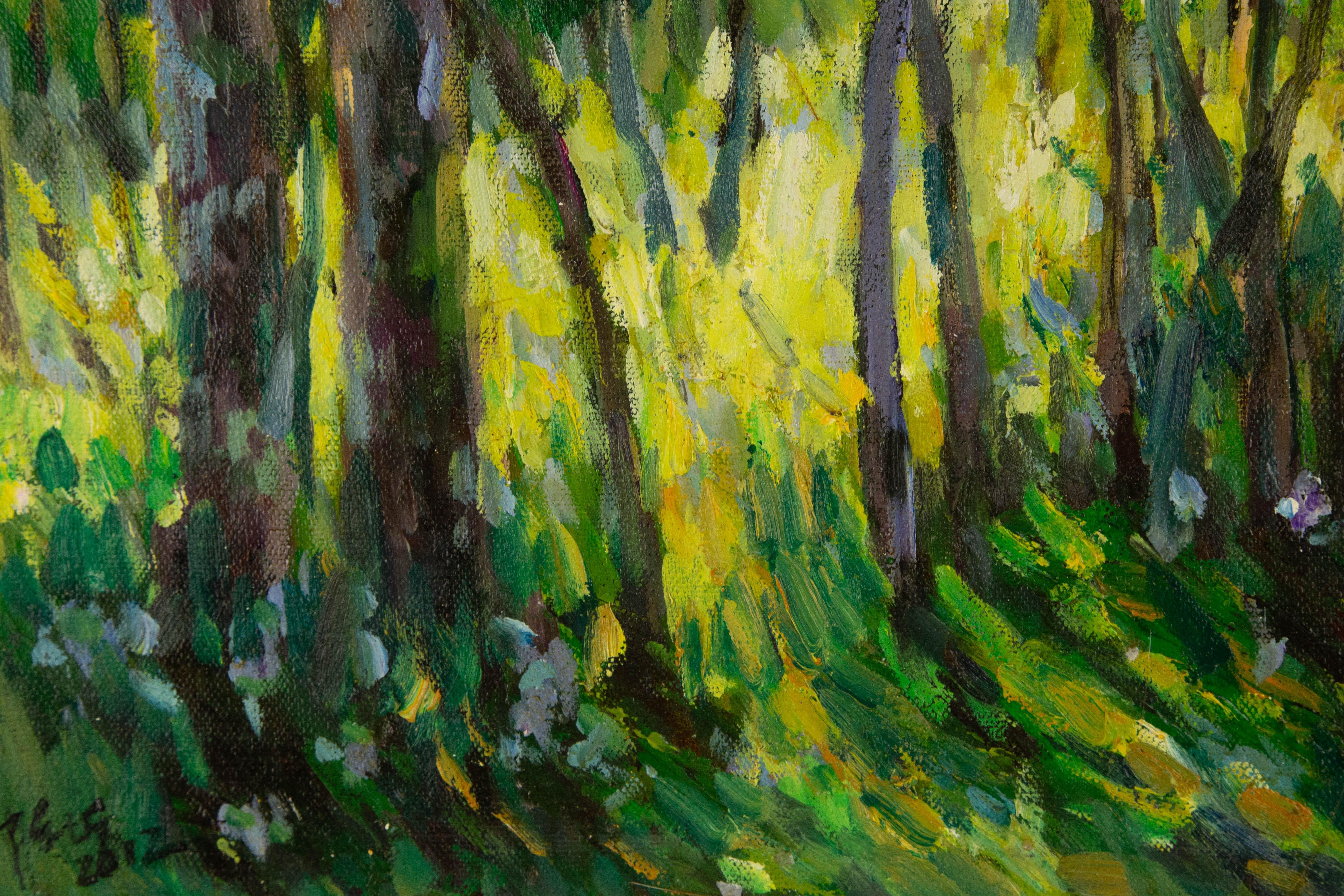 Qi Chen Contemporary Original Oil On Canvas 
