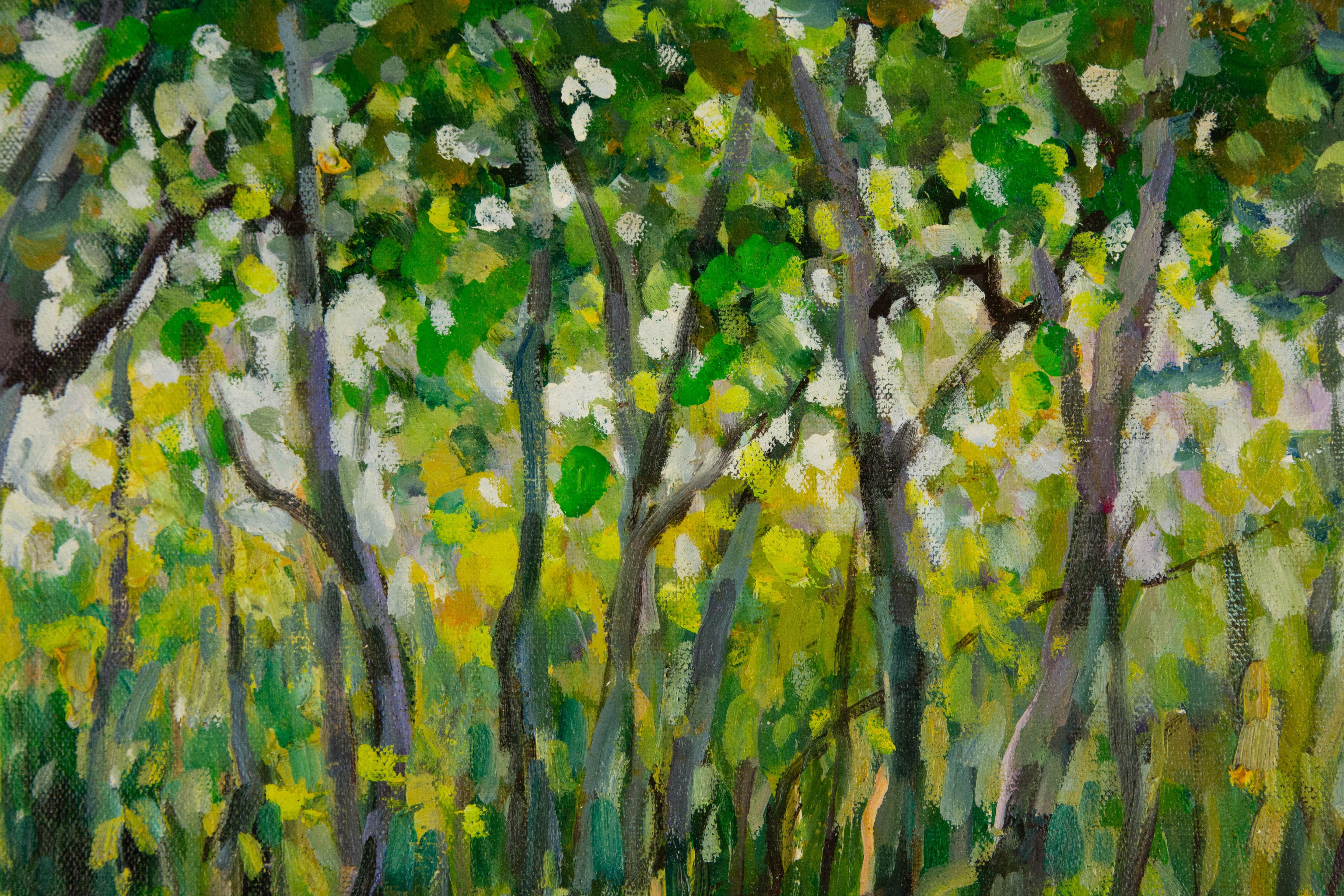 Qi Chen Contemporary Original Oil On Canvas 