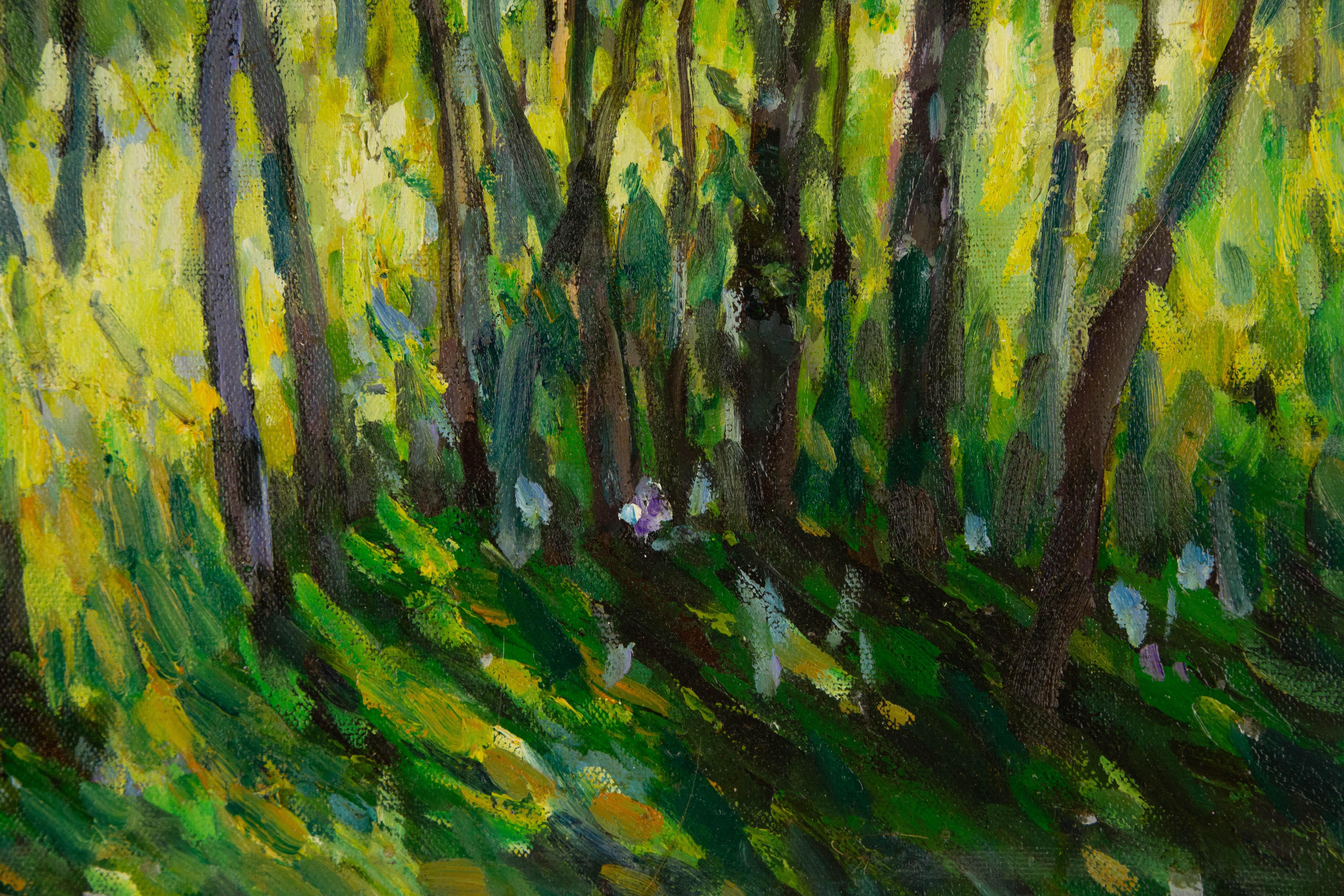 Qi Chen Contemporary Original Oil On Canvas 