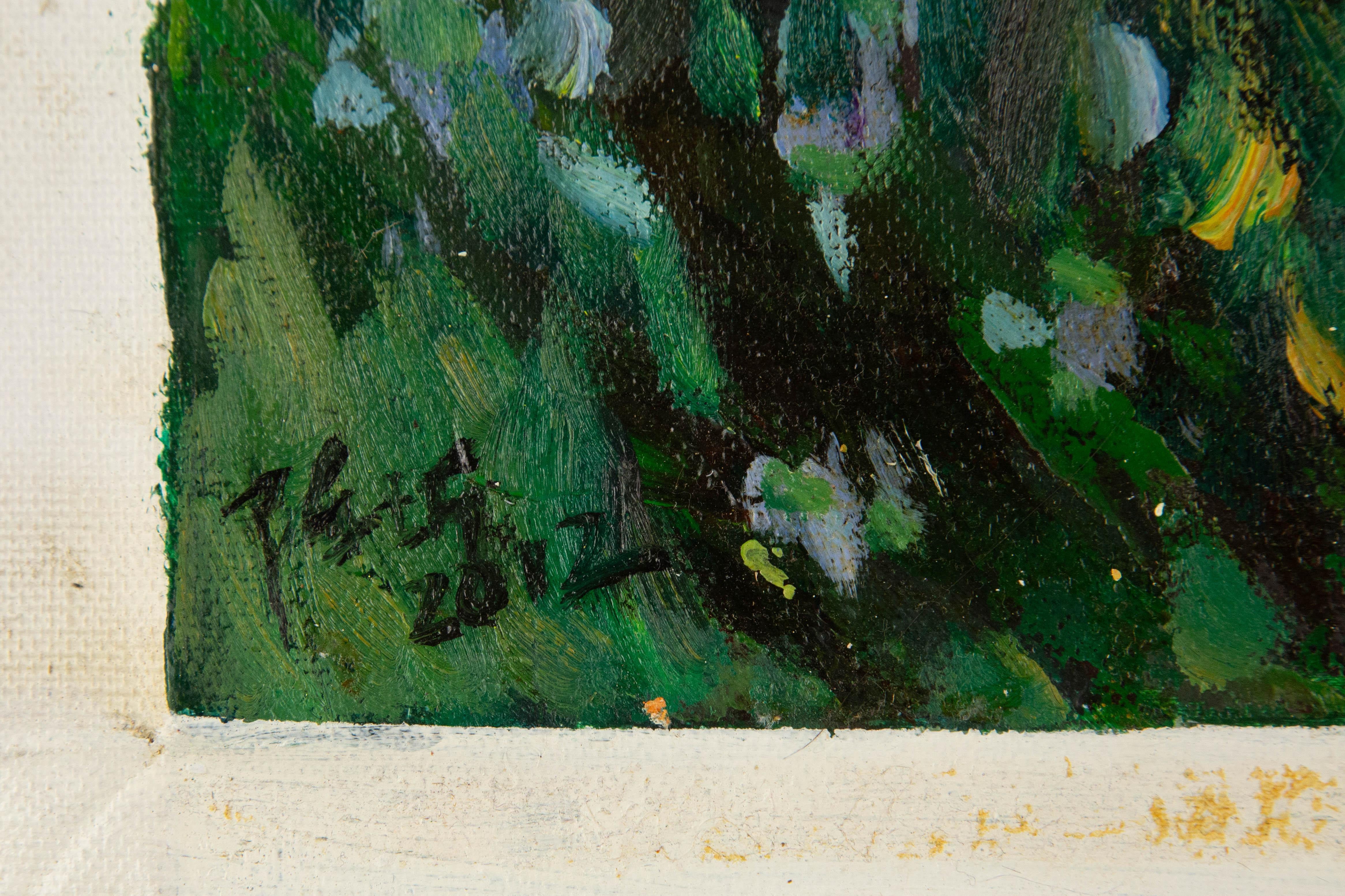 Qi Chen Contemporary Original Oil On Canvas 