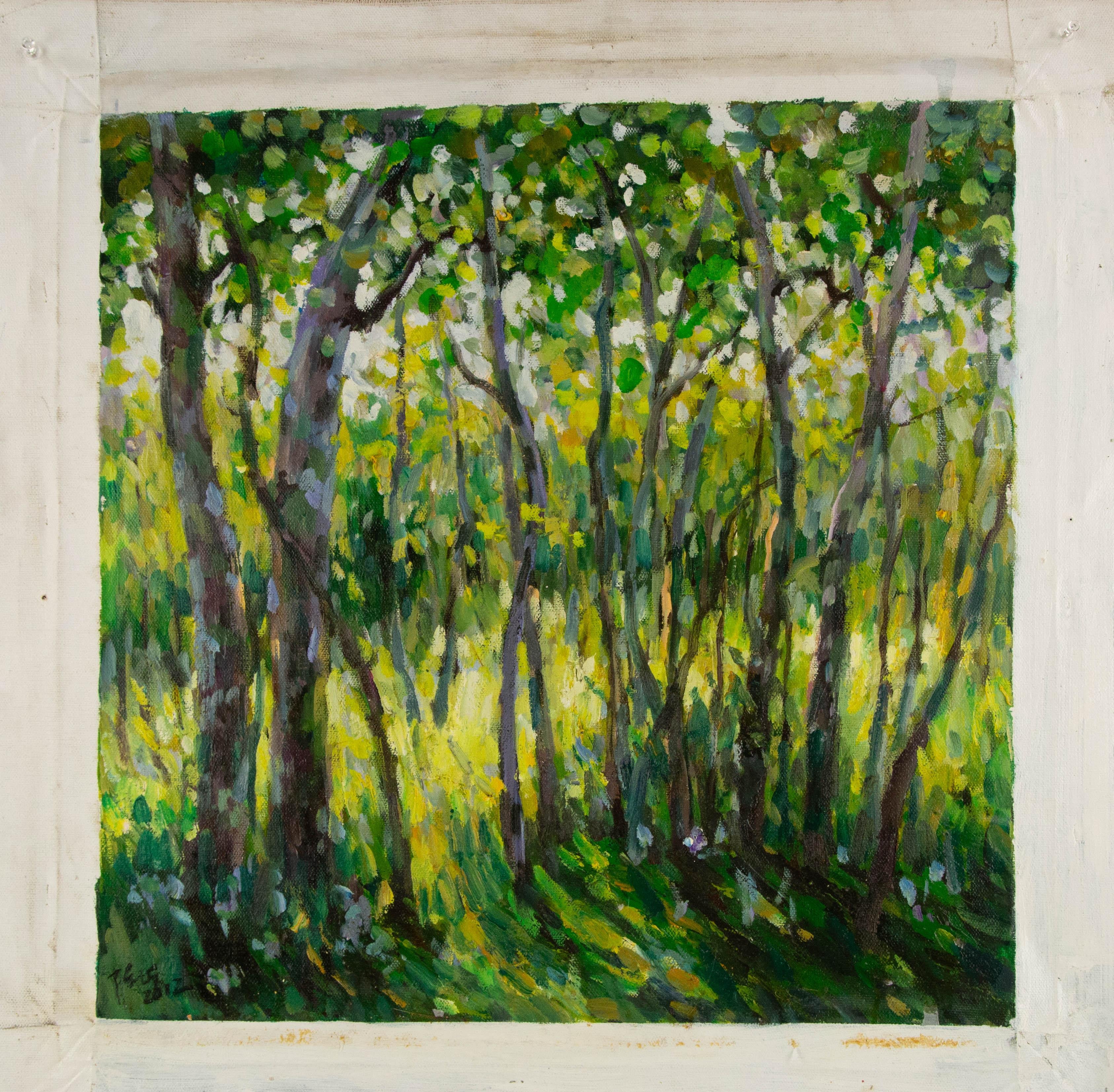 Qi Chen Contemporary Original Oil On Canvas 