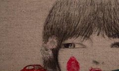 Qian Zhang Técnica mixta modernista original "Volver a casa"