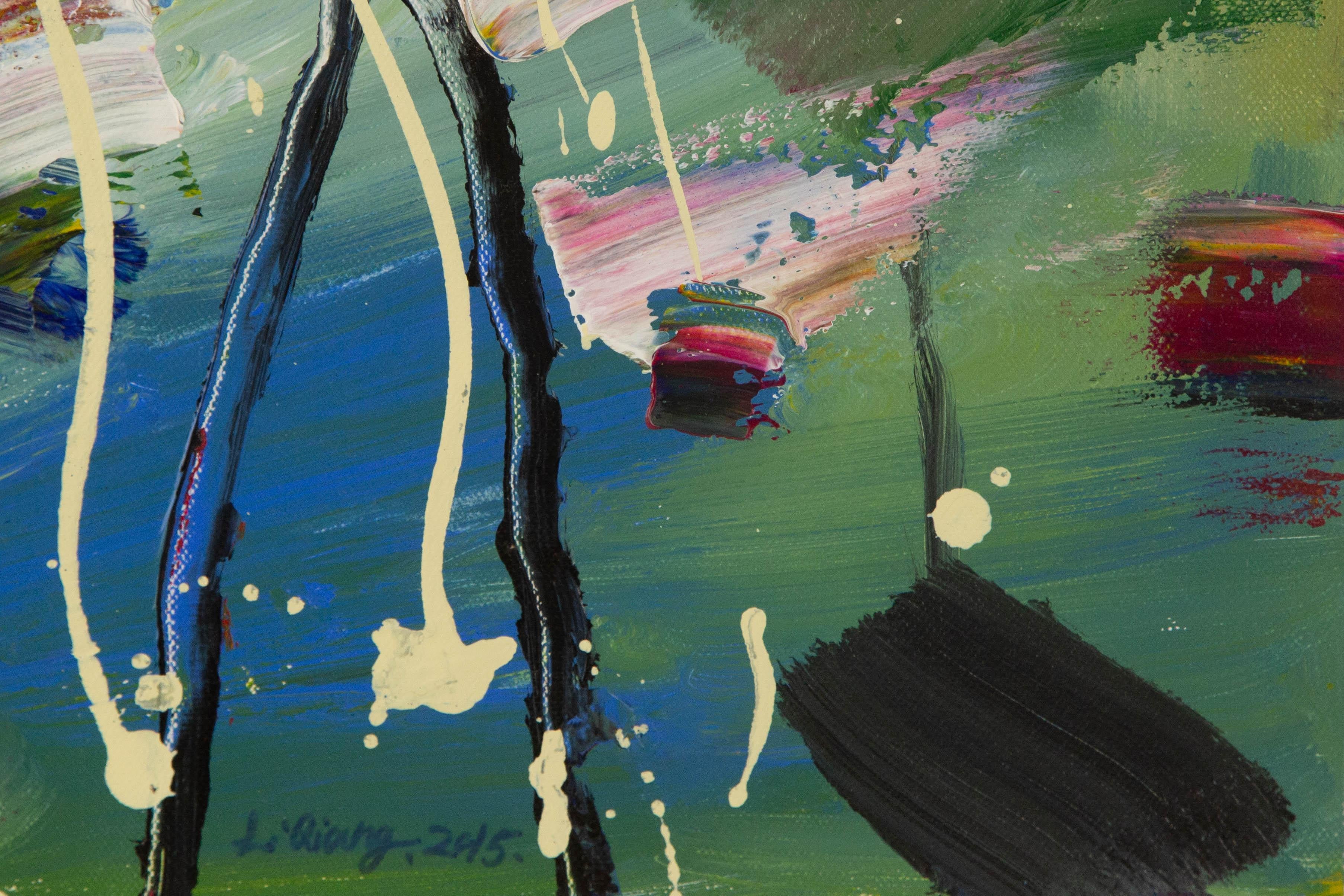 Qiang Li Abstract Original Oil On Canvas 