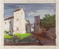 Qiang Zhong Landschaft Original Öl auf Leinwand "Country Roads"