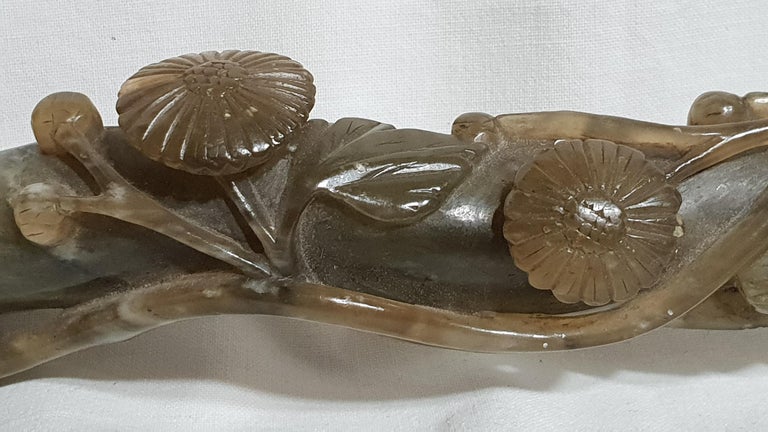 Qing Dynasty Chinese Green Jade Ruyi Scepter, 1900s For Sale at 1stDibs ...