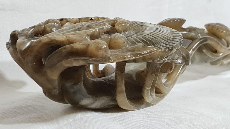 Qing Dynasty Chinese Green Jade Ruyi Scepter, 1900s For Sale at 1stDibs ...