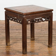 Square Antique Side Table