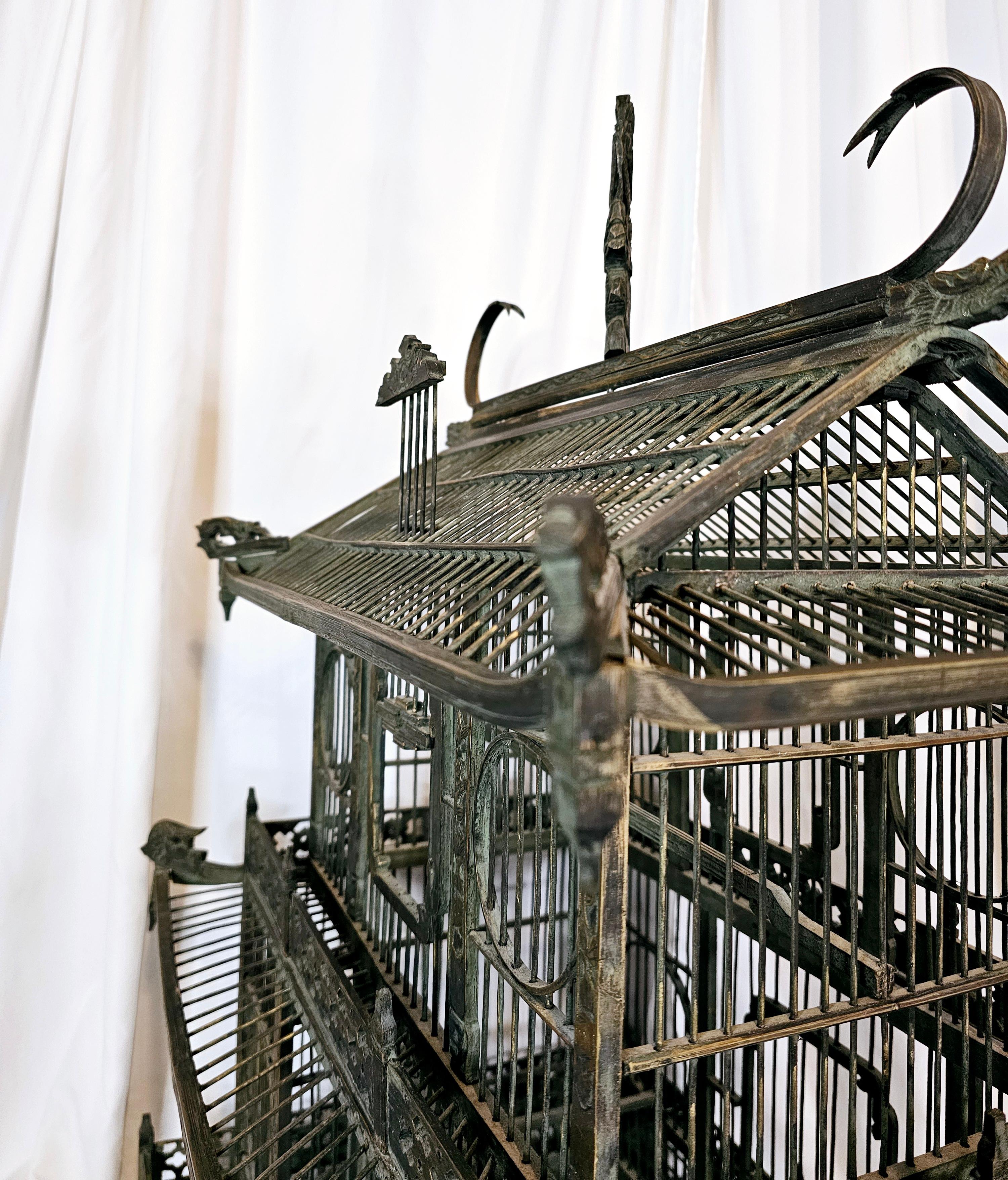 pagoda bird cage