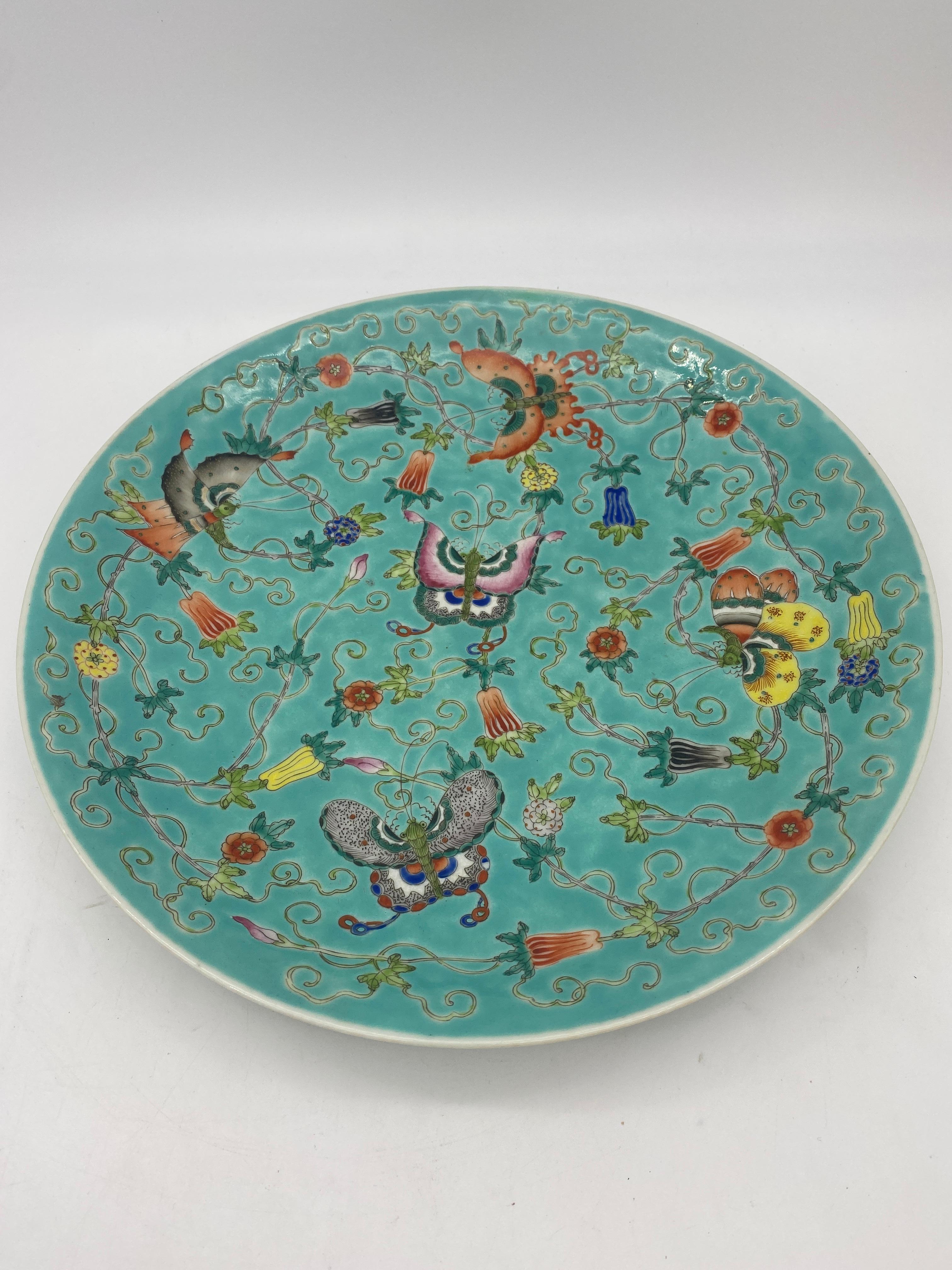 Qing Dynasty Antique Chinese Porcelain Plate 2