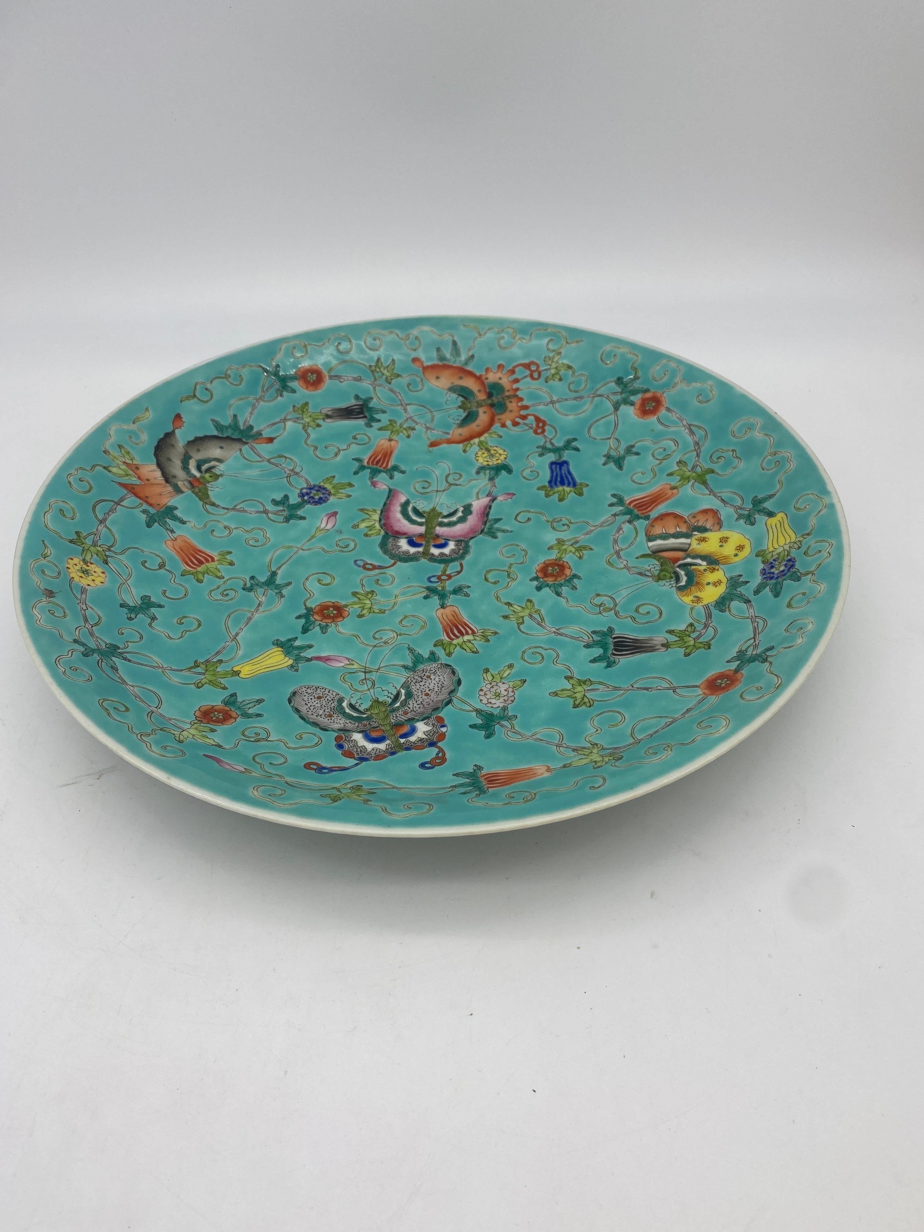 Qing Dynasty Antique Chinese Porcelain Plate 3