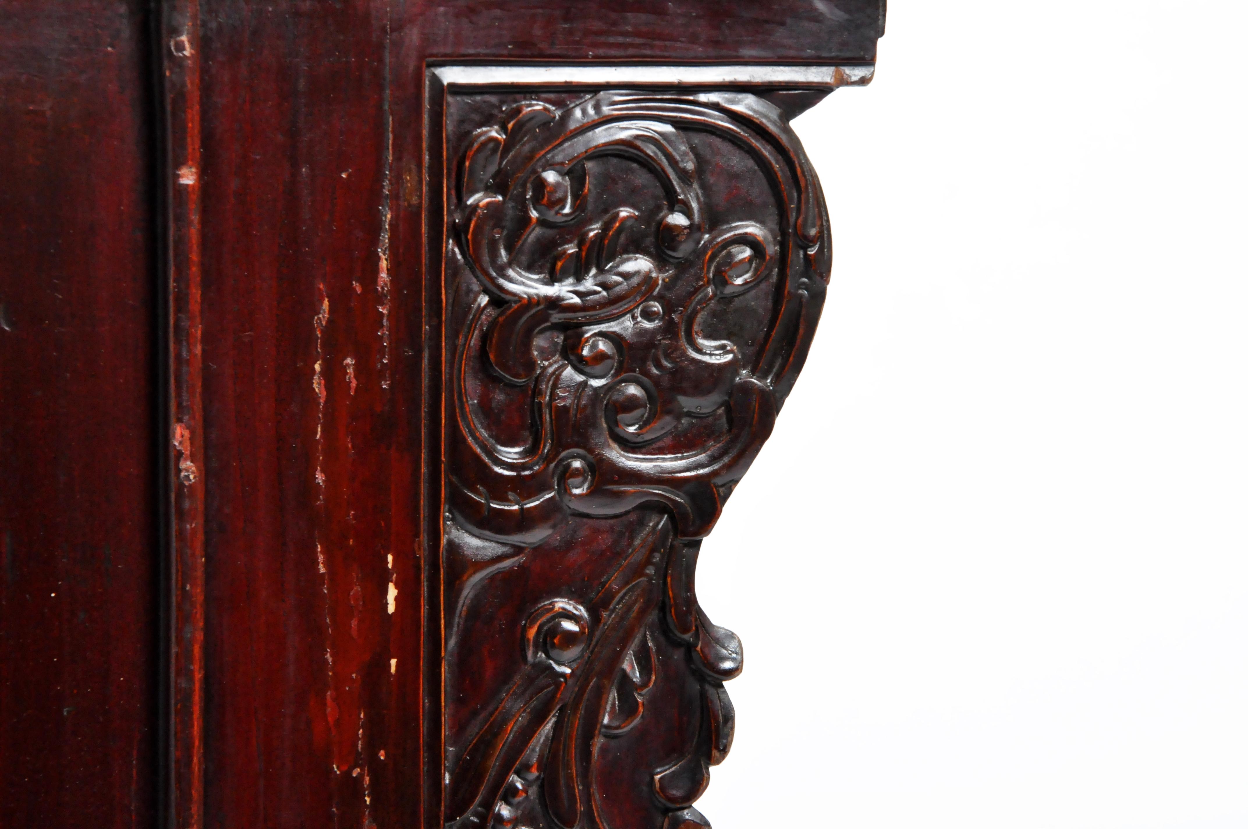 Qing Dynasty Butterfly Cabinet with a Pair of Doors and a Drawer 5