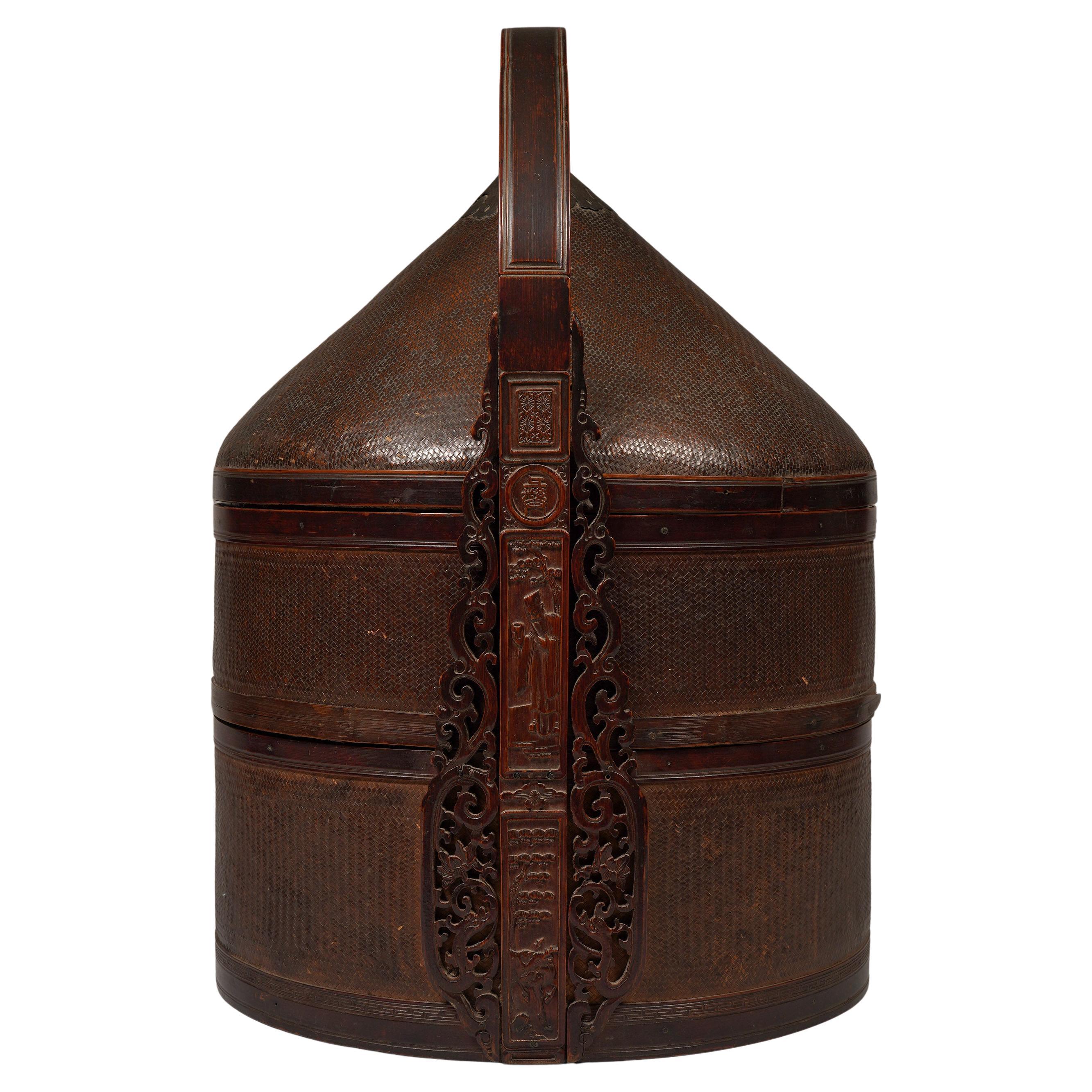 What is a Chinese hat box?