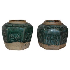 Qing Dynasty Ceramic Wine Vessels