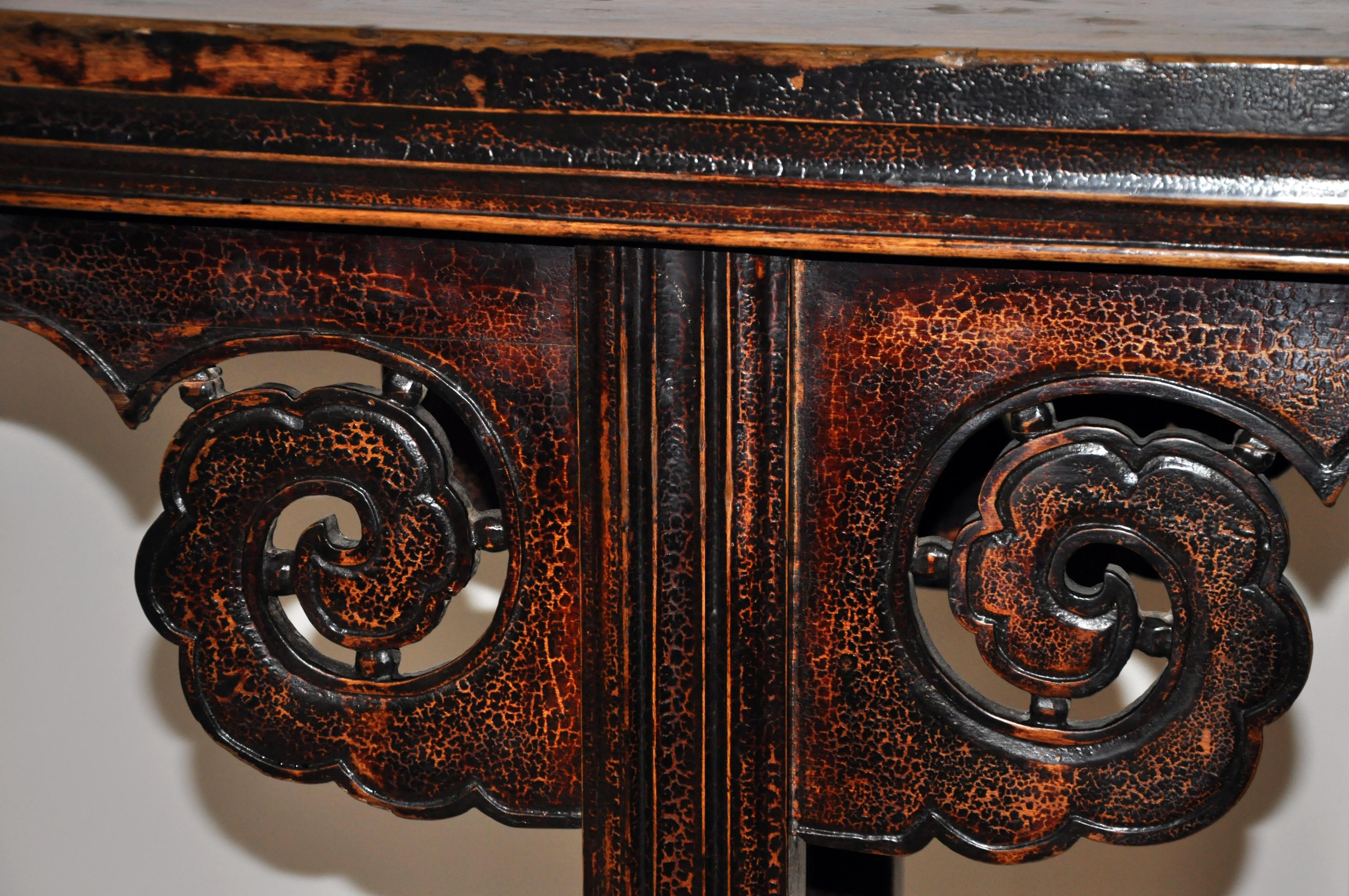 Qing Dynasty Chinese Altar Table 7