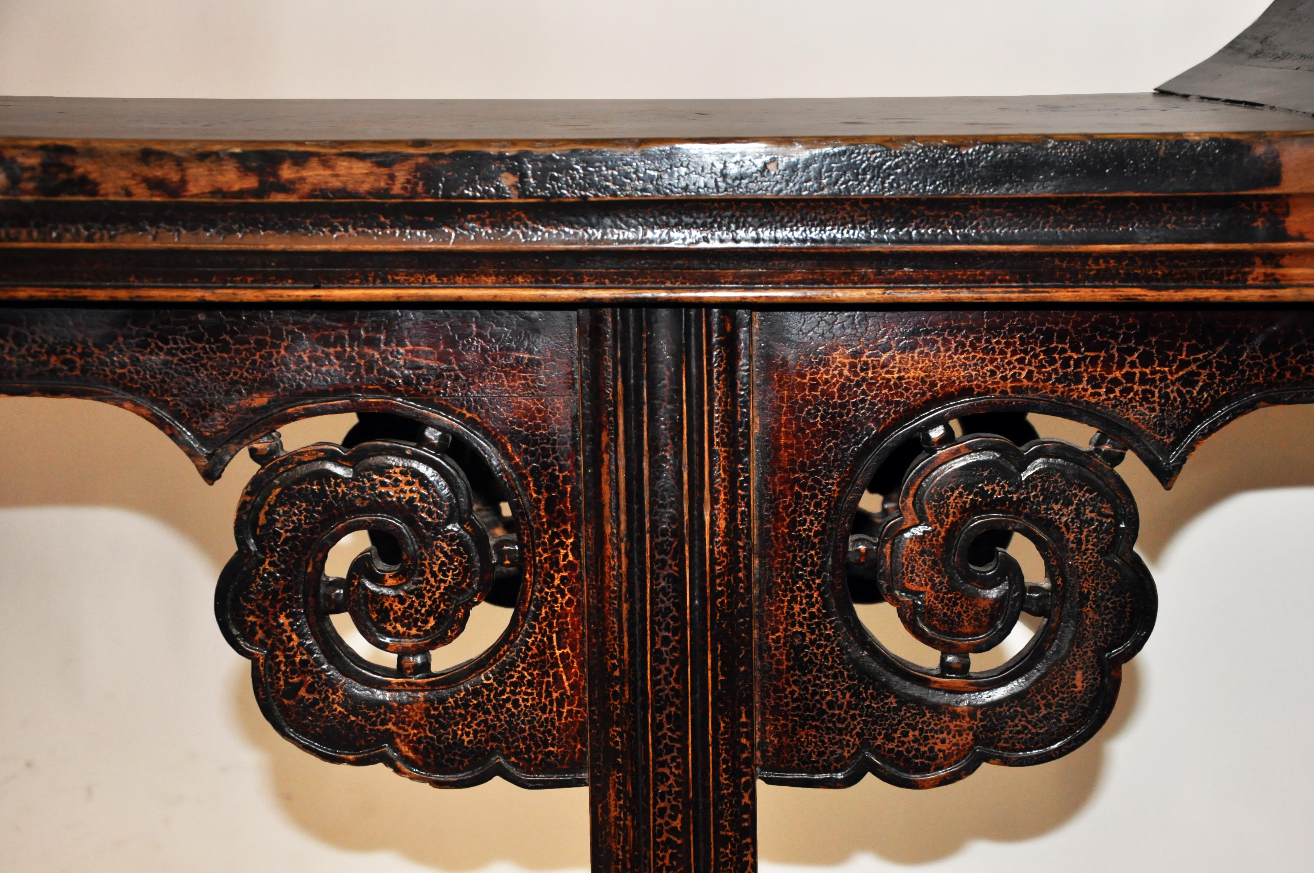 Qing Dynasty Chinese Altar Table 14